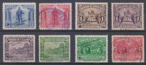 COSTA RICA 1930-31 UPU Sc 151-157 FULL SET PERF PROOFS + SPECIMEN & REGULAR 