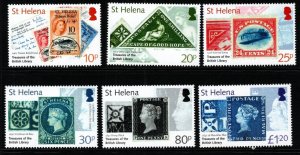 ST.HELENA SG972/7 2006 150TH ANNIV OF FIRST POSTAGE STAMP MNH