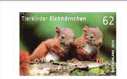 Germany 2015,Sc#2824-5 MNH, Animal children  s./a.