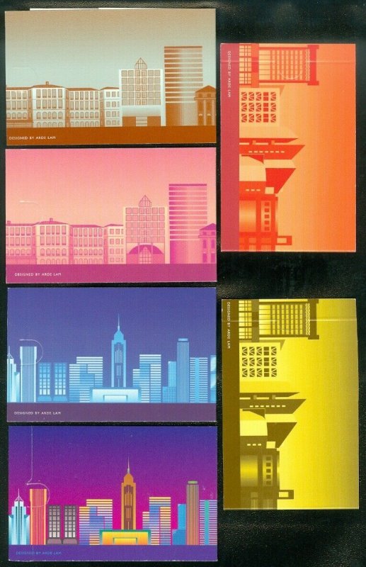 EDW1949SELL : HONG KONG Collection of 15 DIFF. CPLT BOOKLETS. All VF, Mint NH.