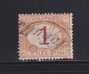 Italy J3 U Postage Due Stamp SCV $12.50