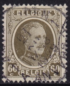 Belgium - 1927 - Scott #158 - used - King Albert