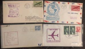 Great United States 45 first flight cover FFC Collection Lot