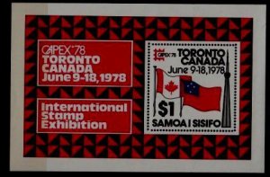 Samoa 473 MNH s/s Canada flag SCV2.25