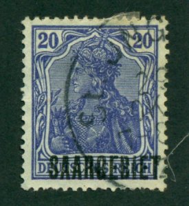 Saar 1920 #46 U SCV (2020) = $0.50