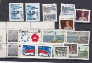 Canada Modern Mint Collection Of 22 MNH BP7826