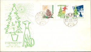 Japan FDC 1957 - Christmas Cover - F64308