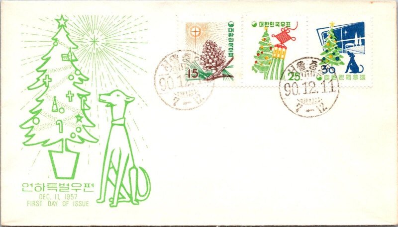 Japan FDC 1957 - Christmas Cover - F64308