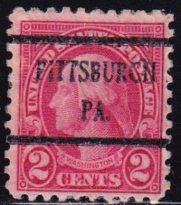 Precancel - Pittsburgh, PA PSS 583-43 - Bureau Issue