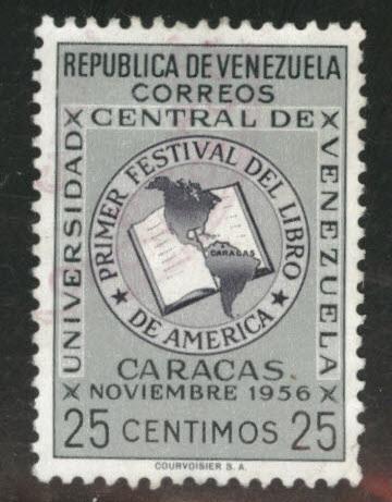 Venezuela  Scott 680 UPU used stamp