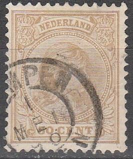 Netherlands #49 F-VF Used   CV $20.00  (A13335)