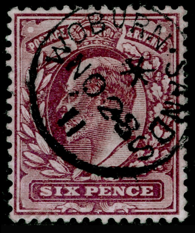 SG248 SPEC M32(2), 6d dull purple (CHALKY), FINE USED, CDS. Cat £20.