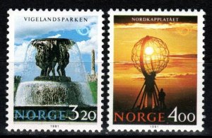 Norway #995-6  MNH   CV $4.75 (SU8473)