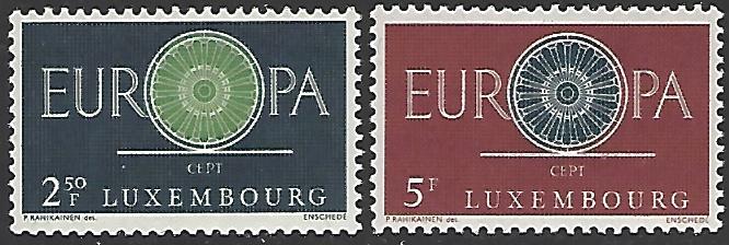 Luxembourg #374-375 MNH Set of 2 Europa
