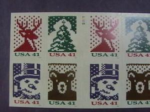 U.S.# 4210b-MNH--BOOKLET PANE OF 20--CHRISTMAS---2006