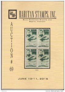 Raritan Catalog Auction #69,Jun 2016 Rare Russia, Errors & Worldwide Rarities