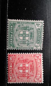  Jamaica #58-59 mint hinged h192.3548