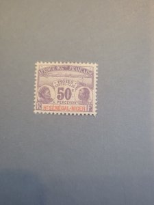Stamps Upper Senegal and Niger Scott #J5 h