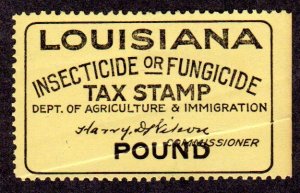 US Revenue, Louisiana, Insecticide SRS, # IF11 MNH, Lot 200558 -01