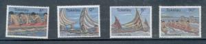 Tokelau Sc 65-8 1978 Canoe Racing stamp set mint NH