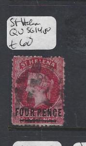 ST HELENA (P2912B) QV  4D  SG 14   VFU