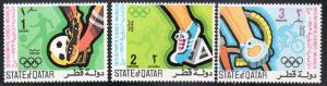 Qatar  Scott  303-305  Mint  
