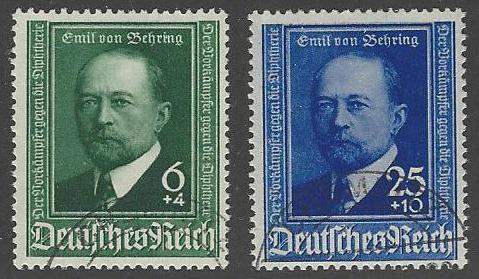 Germany #B186-B187 Used Semi-Postal Set of 2