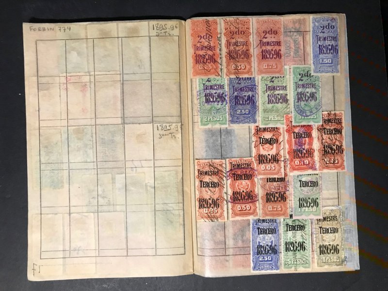 Uruguay Revenue Stamps Mint/Used 1896-1911 (1400 Stamps)