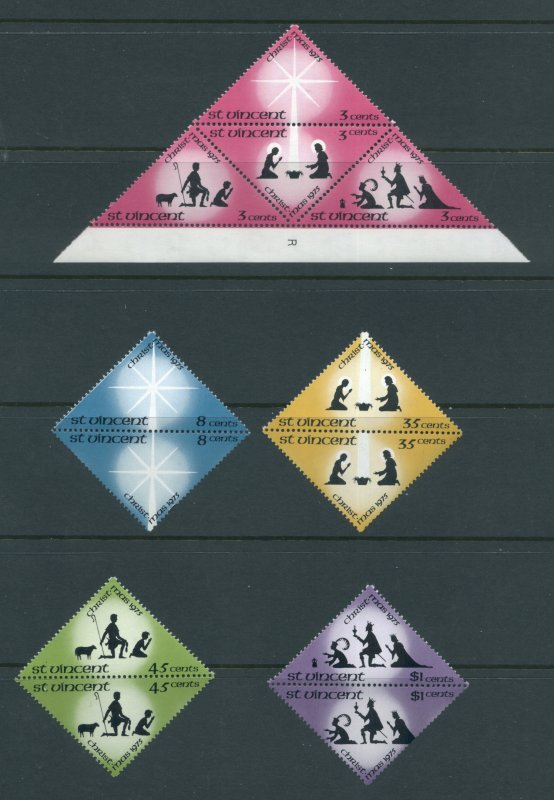 St. Vincent 445-9 MNH cgs