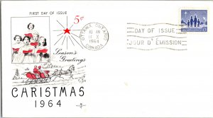 Canada, Worldwide First Day Cover, Christmas