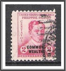 Philippines #433 Commonwealth Overprint Used