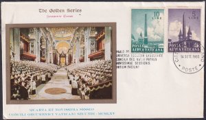 VATICAN #007 SPECIAL COVER NEW SESSION of VATICAN COUNCIL II