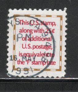 Scott # 2521    used   single