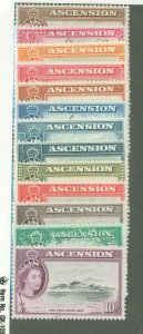 Ascension #62-74 Unused Single (Complete Set)