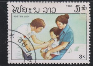 Laos 670 Immunization 1985