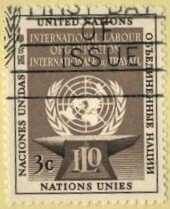 United Nations, - SC #25 - USED - 1954 - Item UNNY160