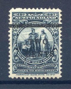 Newfoundland 30c Slate Blue SG77 Used