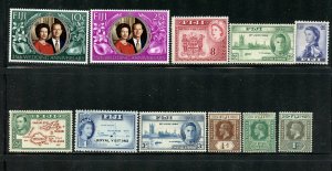 Fiji Lot Mint Hinge.  A23