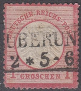 Germany Scott #17 1872 Used