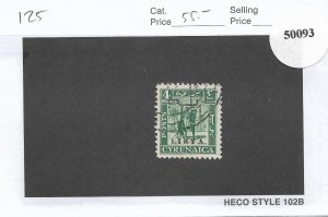 Cyrenaica: Sc # 125, used (50093)