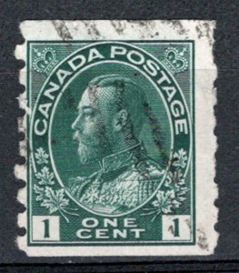 Canada - King George V 1 Cent (Admiral Issue Coil) - VG Condition # 125 Used