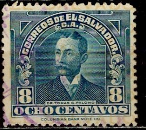 Salvador; 1935: Sc. # 563 Used Single Stamp