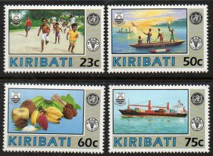 Kiribati Sc #595-598 Mint Hinged
