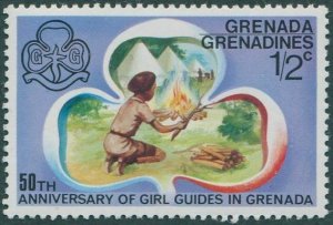 Grenada Grenadines 1976 SG163 ½c Girl Guides MLH