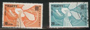 Haiti  Scott 505-506 Used FAO CTO stamp set