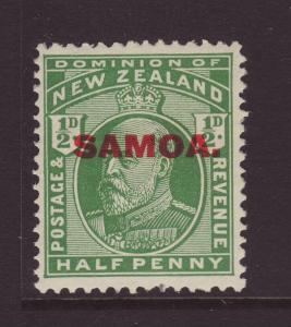 1914 Samoa Opt On NZ 