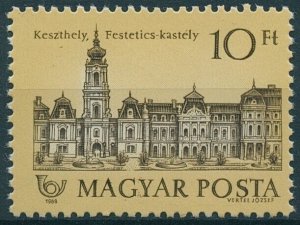 Hungary Stamps 1989 MNH Castles Festetics Castle Keszthely Architecture 1v Set