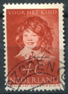 Netherlands Sc# B100 used