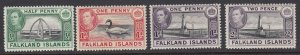 Falkland Islands, Sc 84-86 (SG 146-149), MHR