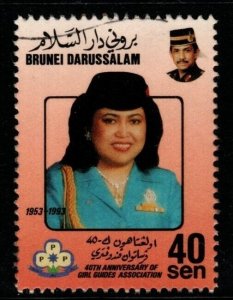 BRUNEI SG532 1994 40c GIRL GUIDES ASSOCIATION FINE USED